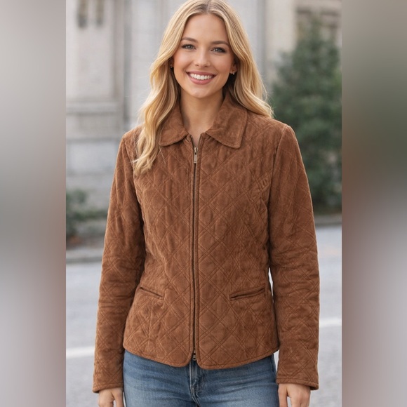 Sonoma Life + Style Jackets & Blazers - Sonoma suede zippered jacket